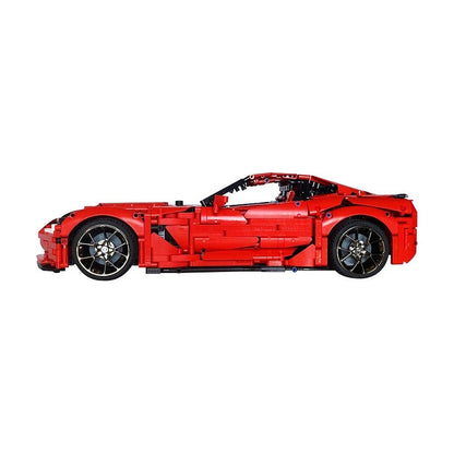 1:8 C7 V8 Muscle Car MOC Building Kit | Performance Vehicle Model - 5