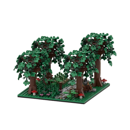Bausatz „Mittelalterlicher Wald“ | LEGO-kompatibles MOC