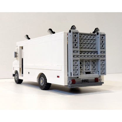 12-Wide Classic Car Transport Step Van MOC Building Kit - 2