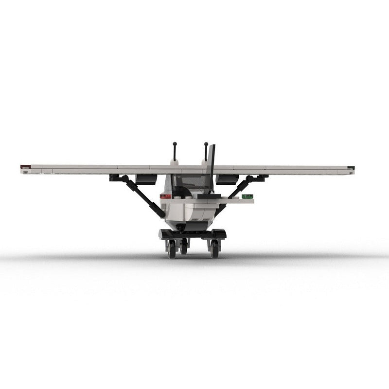 172 Sky Adventure Plane MOC Building Kit | Light Aircraft Model - 2