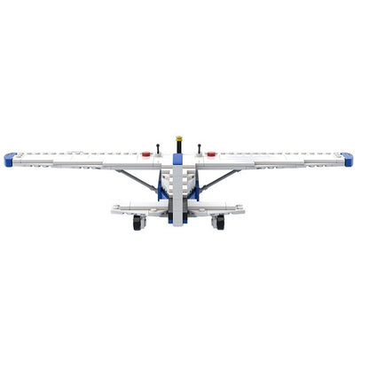 172 Straight Tail Light Aircraft MOC Building Kit | Airplane Model - 3