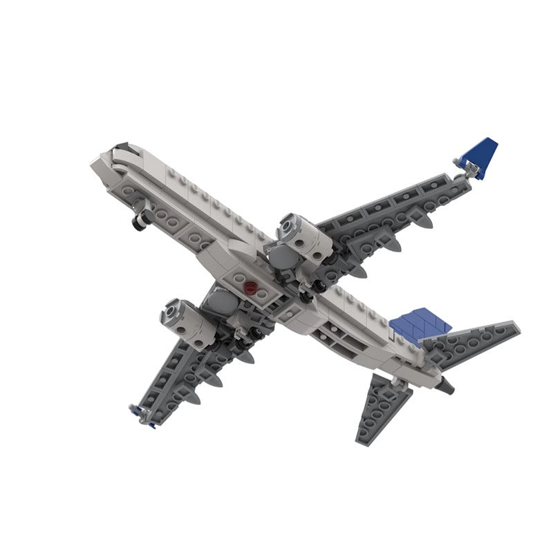 175 Commercial Regional Jet Building Kit | 1:125 Scale | LEGO-Compatible MOC - 3