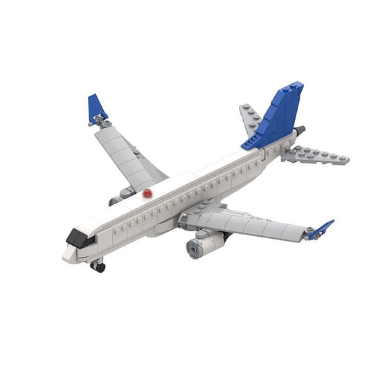 175 Regional Jet MOC Building Kit | 1:125 Scale Commercial Aircraft Model - 1