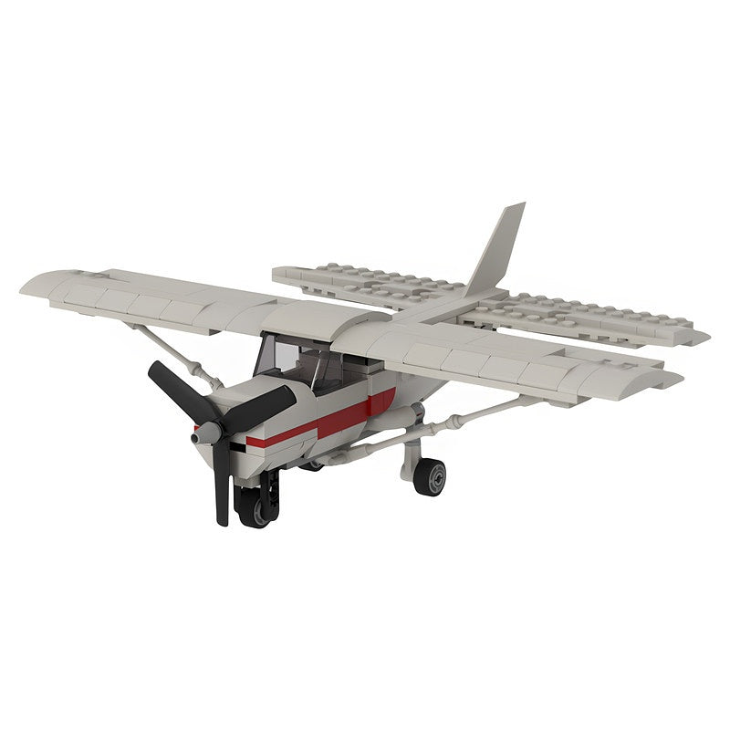 182 High-Wing Private Aircraft MOC Building Kit - 2
