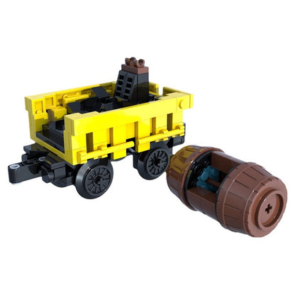 1829 Stephenson’s Rocket Steam Locomotive MOC Building Kit - 2