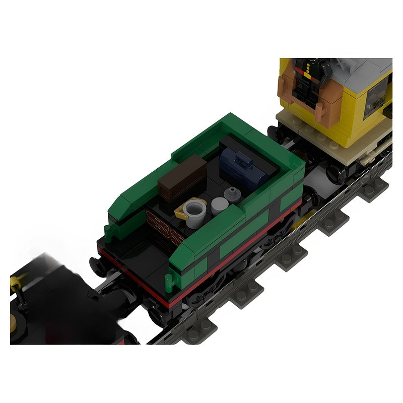 1835 Adler German Pioneer Steam Train MOC Building Kit - 3