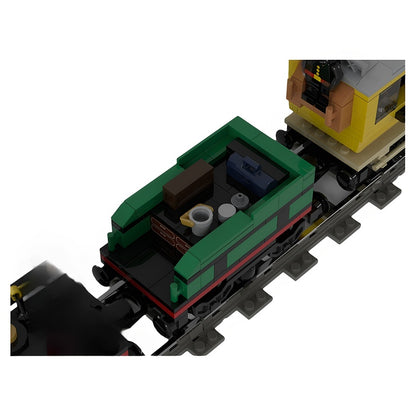 1835 Adler German Pioneer Steam Train MOC Building Kit - 3