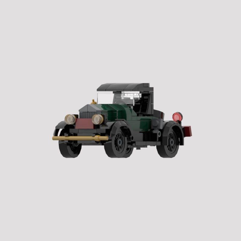 1921 Vintage Bearcat MOC Building Kit | Classic Racing Vehicle Model - 3