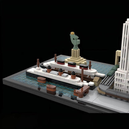 1930s New York City Skyline Building Kit | LEGO-Compatible MOC - 1