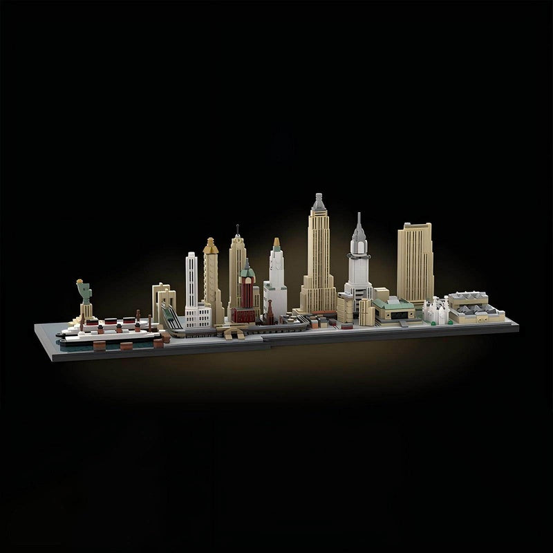 1930s New York City Skyline Building Kit | LEGO-Compatible MOC - 4