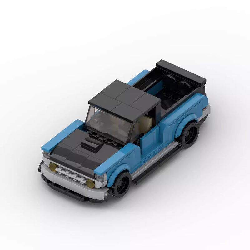 1950's Farm Truck Building Kit | LEGO-Compatible MOC - 3