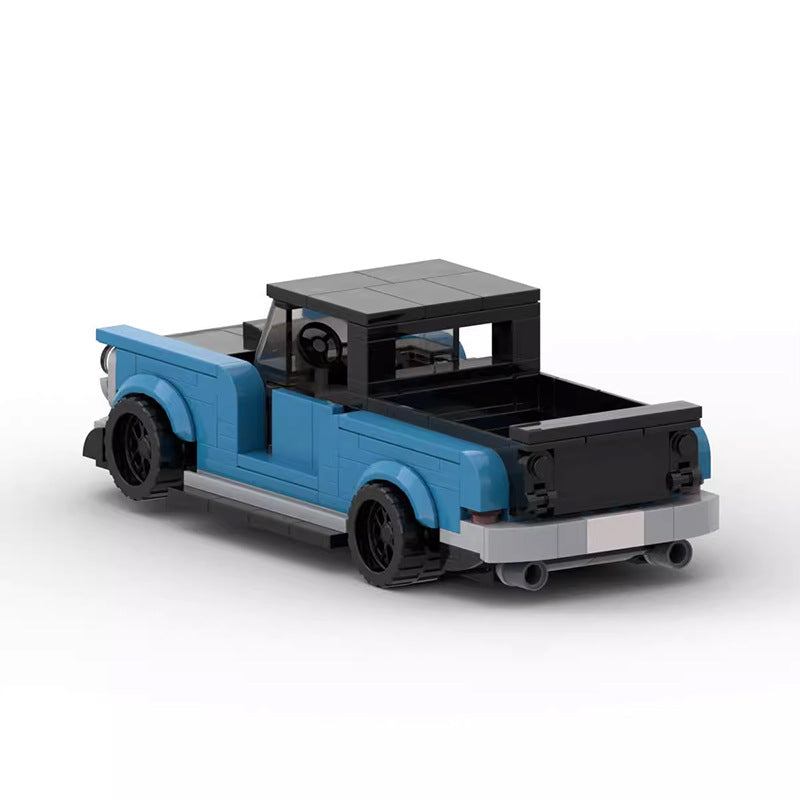 1950's Farm Truck Building Kit | LEGO-Compatible MOC - 4