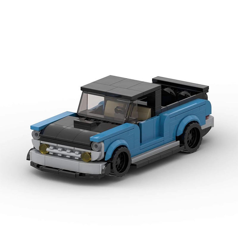 1950's Farm Truck MOC Building Kit | Vintage Agricultural Vehicle - 1