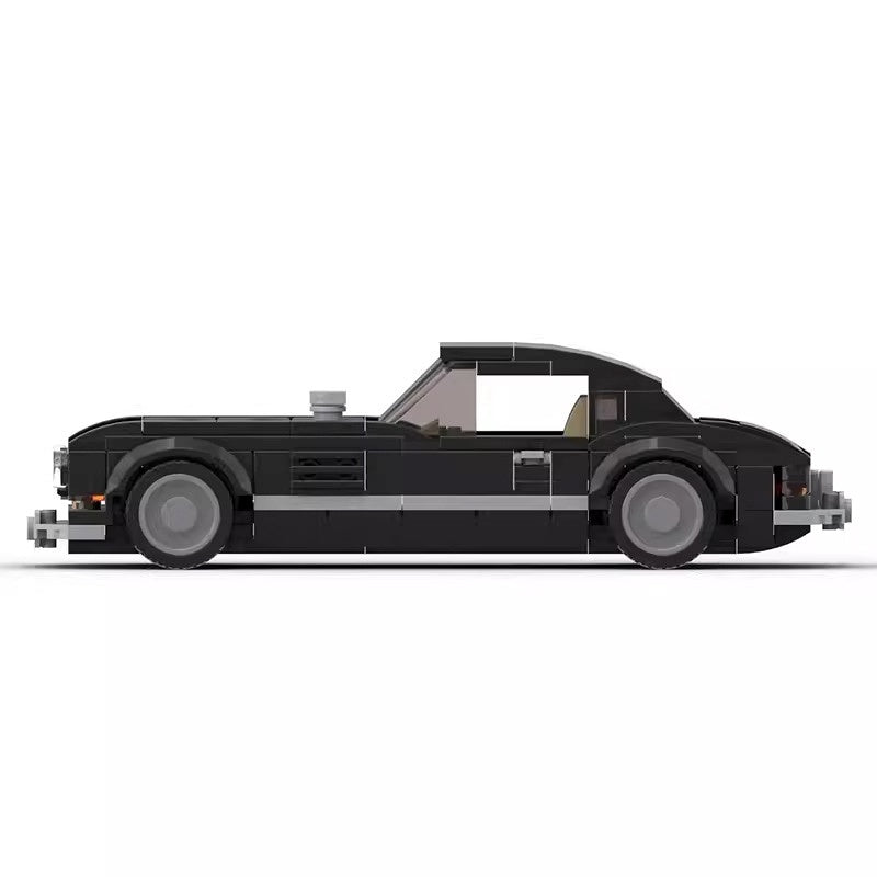 1950s Gullwing Coupe Retro Sports Car Building Kit | LEGO-Compatible MOC - 2