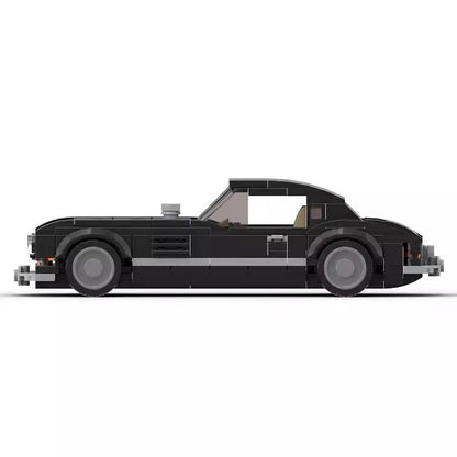 1950s Gullwing Coupe Retro Sports Car Building Kit | LEGO-Compatible MOC - 2