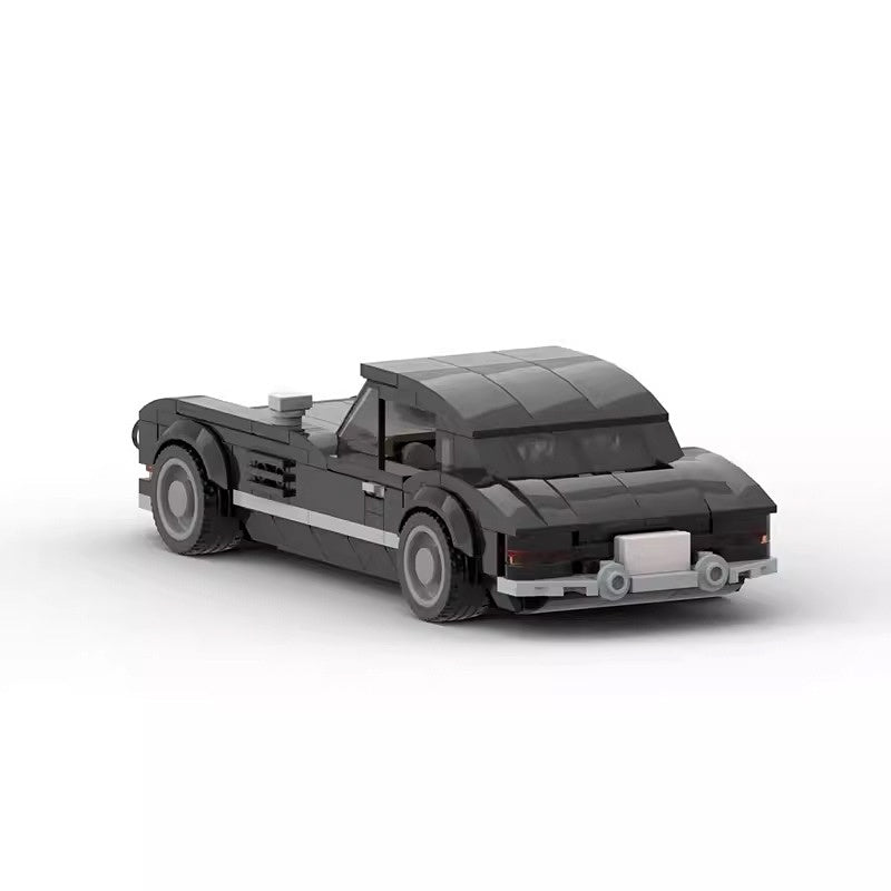1950s Gullwing Coupe Retro Sports Car Building Kit | LEGO-Compatible MOC - 3