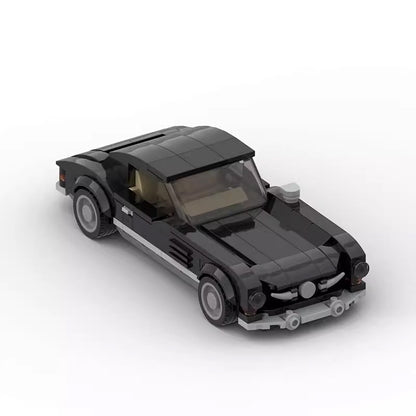 1950s Gullwing Coupe Retro Sports Car Building Kit | LEGO-Compatible MOC - 4