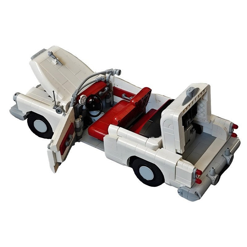 1953 Vintage Skylark Convertible MOC Building Kit | Classic Car Model - 3