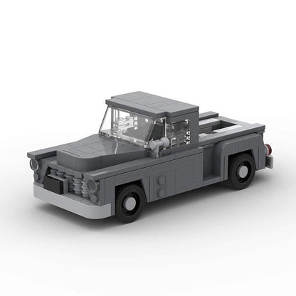 1955 Apache Pickup Truck MOC Building Kit | Vintage Truck Model - 1