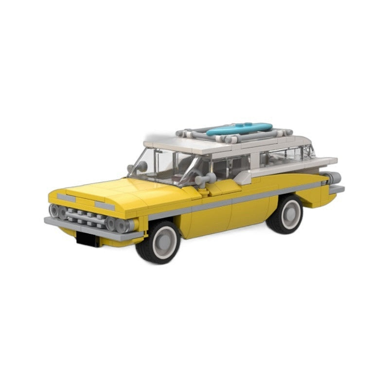 1959 Retro Vintage Nomad Wagon MOC Building Kit | Classic Vehicle Model - 1