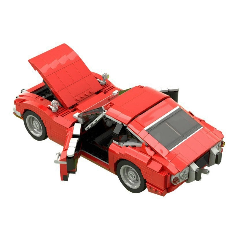 1960s Japanese Grand Touring Sports Coupe MOC Building Kit - 1