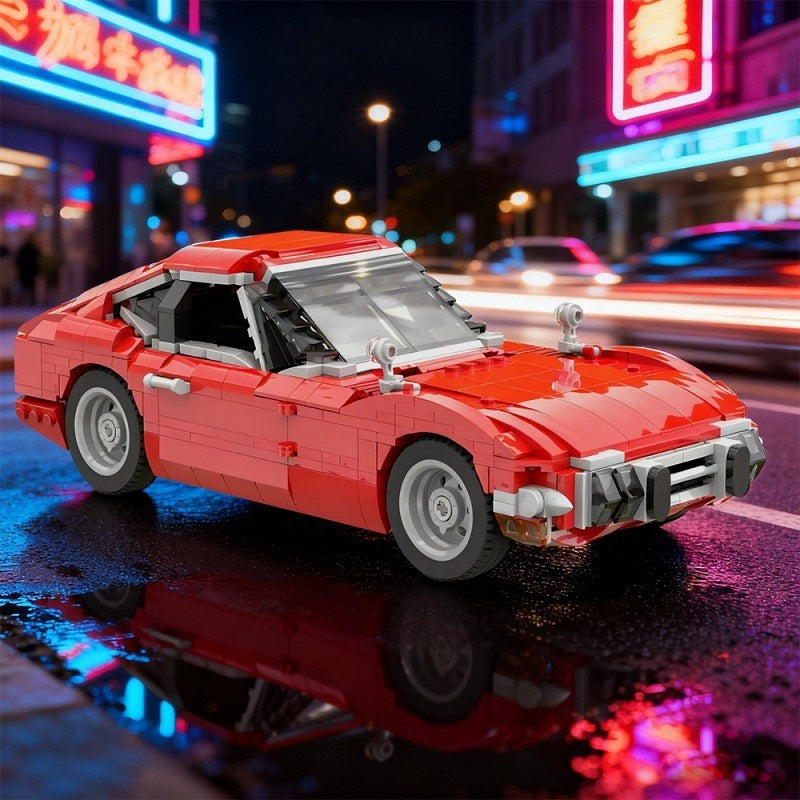 1960s Japanese Grand Touring Sports Coupe MOC Building Kit - 2