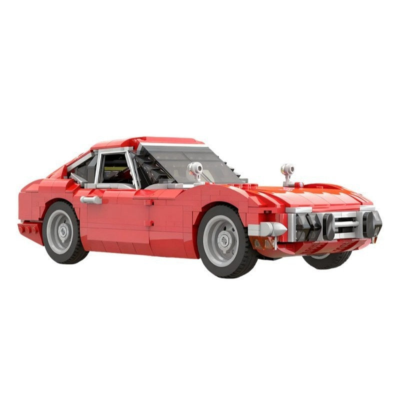 1960s Japanese Grand Touring Sports Coupe MOC Building Kit - 6