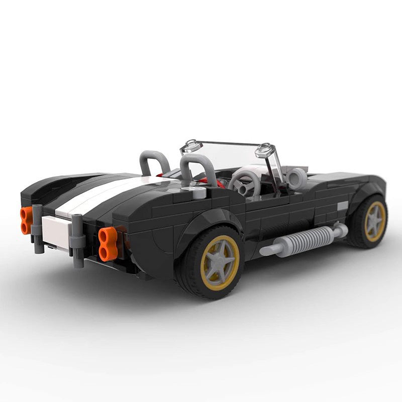 1962 Classic V8 Roadster Building Kit | LEGO-Compatible MOC - 4