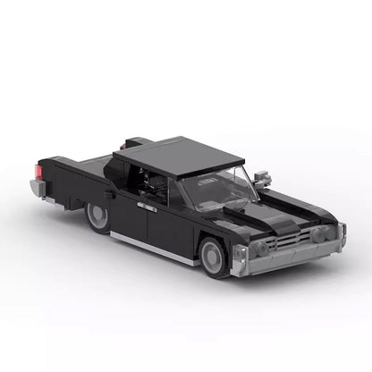1965 American Luxury Sedan Building Kit | LEGO-Compatible MOC - 2