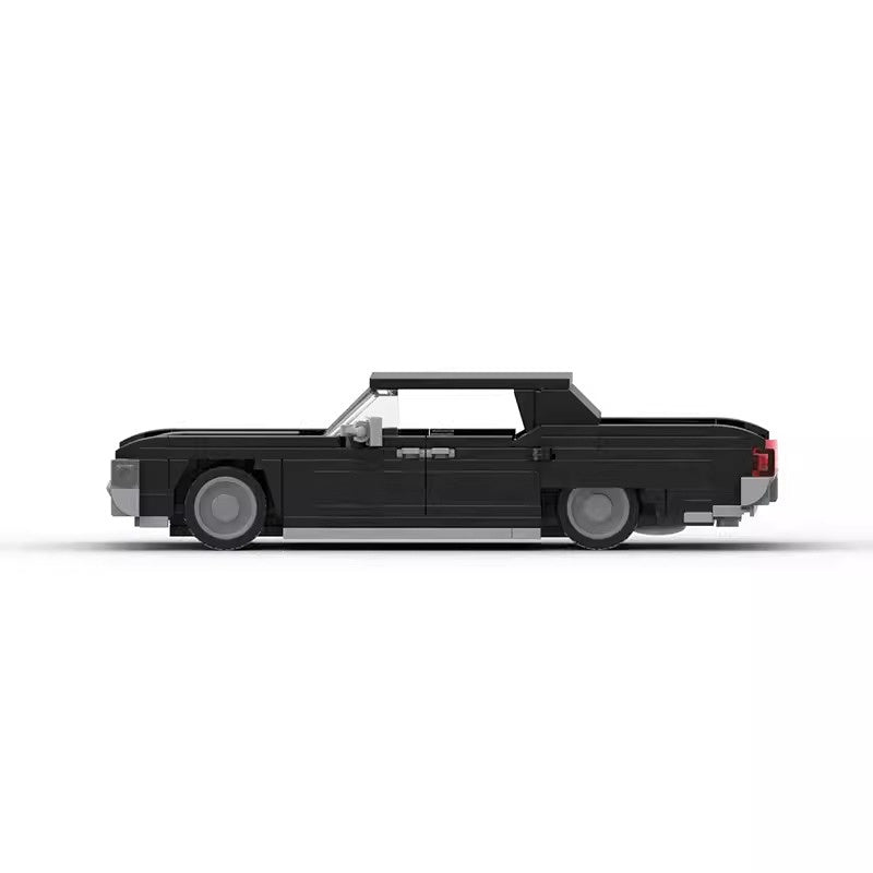 1965 American Luxury Sedan Building Kit | LEGO-Compatible MOC - 4