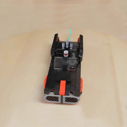 1966 Retro Vigilante Crimefighting Car MOC Building Kit | Vehicle Model - 2