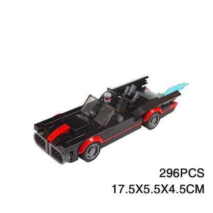 1966 Retro Vigilante Crimefighting Car MOC Building Kit | Vehicle Model - 5