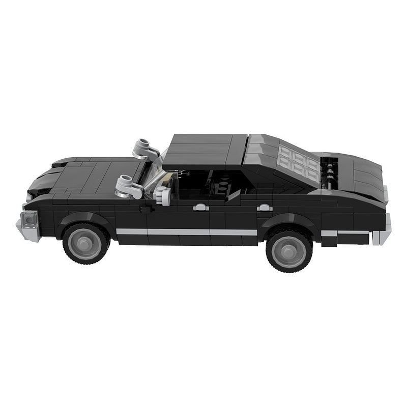 1967 Retro Hunter Sedan MOC Building Kit | Paranormal Investigation Muscle Car - 2