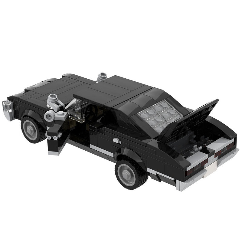 1967 Retro Hunter Sedan MOC Building Kit | Paranormal Investigation Muscle Car - 5