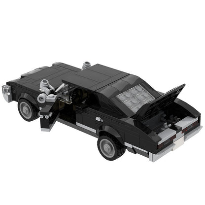 1967 Retro Hunter Sedan MOC Building Kit | Paranormal Investigation Muscle Car - 5