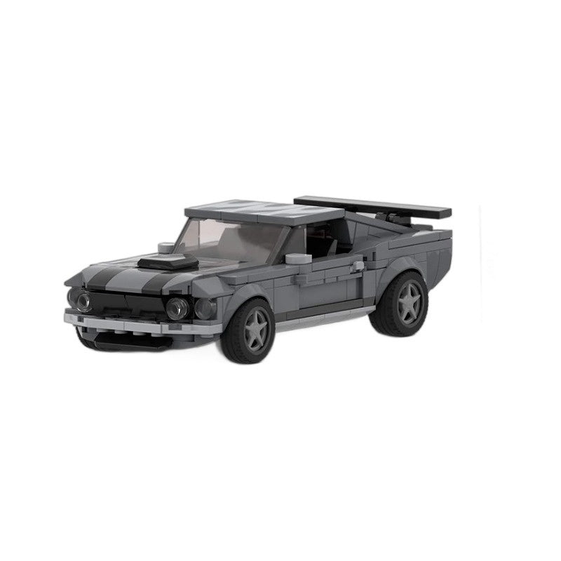 1969 Boss 302 Classic Muscle Car Building Kit | LEGO-Compatible MOC - 5