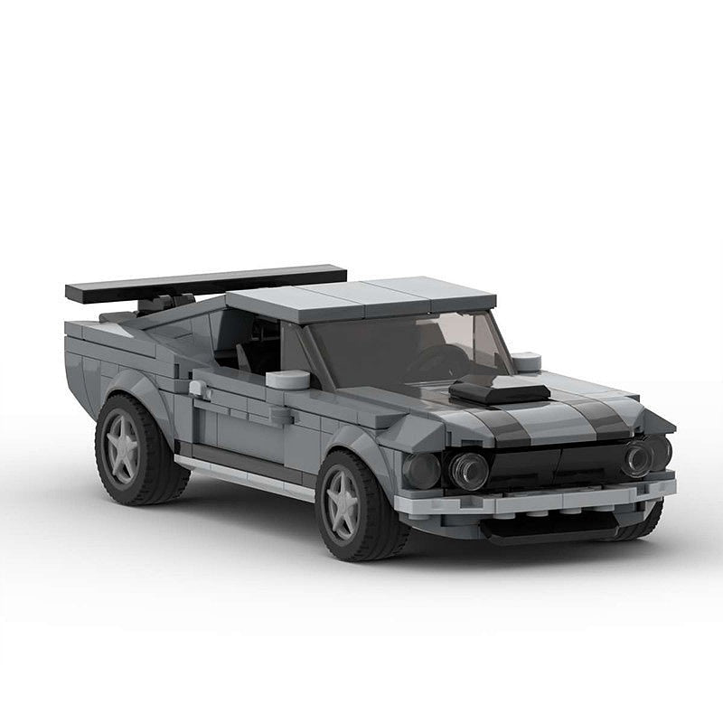 1969 Boss 302 Classic Muscle Car MOC Building Kit | Vehicle Model - 3