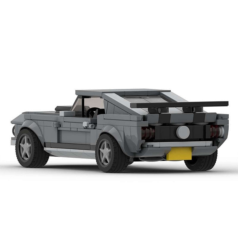 1969 Boss 302 Classic Muscle Car MOC Building Kit | Vehicle Model - 4