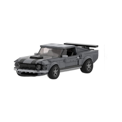 1969 Boss 302 Classic Muscle Car MOC Building Kit | Vehicle Model - 8