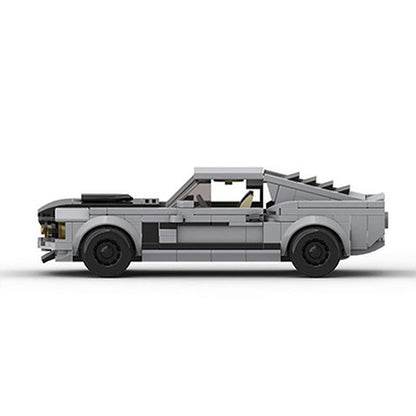 1969 Retro 302 Fastback Muscle Car Building Kit |  1:24 LEGO-Compatible MOC - 2