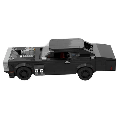 1970 Black Turbo Muscle Car MOC Building Kit - 2