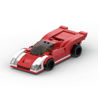 1970s Endurance Racing Prototype Building Kit | 8-Wide Compatible MOC - 4