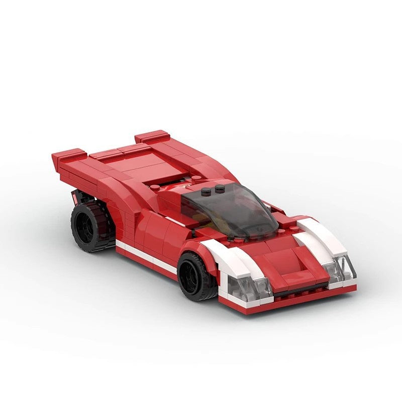 1970s Endurance Racing Prototype Building Kit | 8-Wide LEGO-Compatible MOC - 2