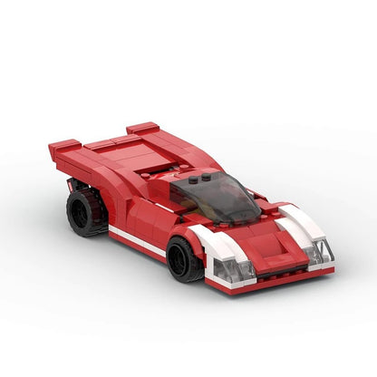 1970s Endurance Racing Prototype Building Kit | 8-Wide LEGO-Compatible MOC - 2