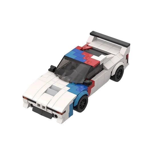 1970s M1 Wedge Supercar MOC Building Kit | Retro Vehicle Model - 1