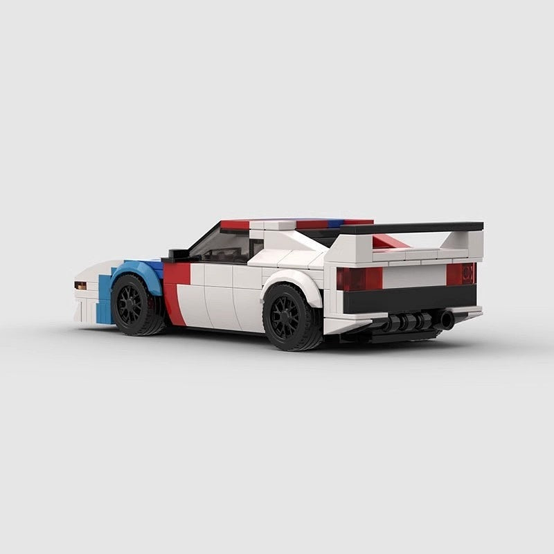 1970s M1 Wedge Supercar MOC Building Kit | Retro Vehicle Model - 2