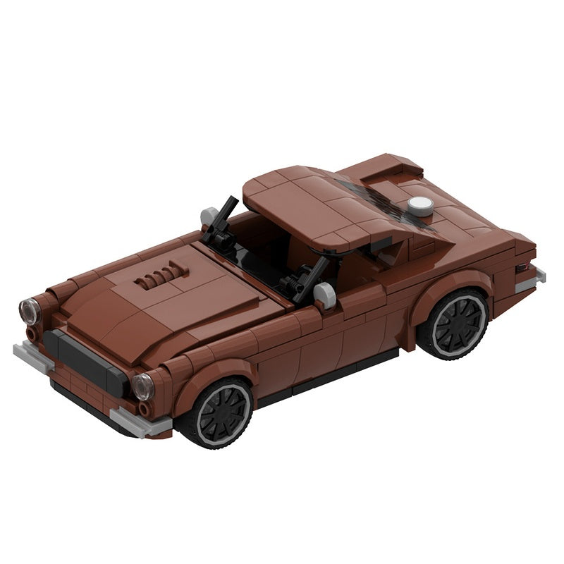 1971 Scandinavian Classic Restomod Sports Coupe Building Kit | LEGO-Compatible MOC - 2
