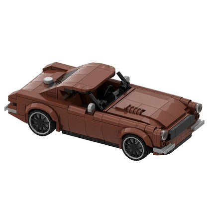 1971 Scandinavian Classic Restomod Sports Coupe Building Kit | LEGO-Compatible MOC - 3