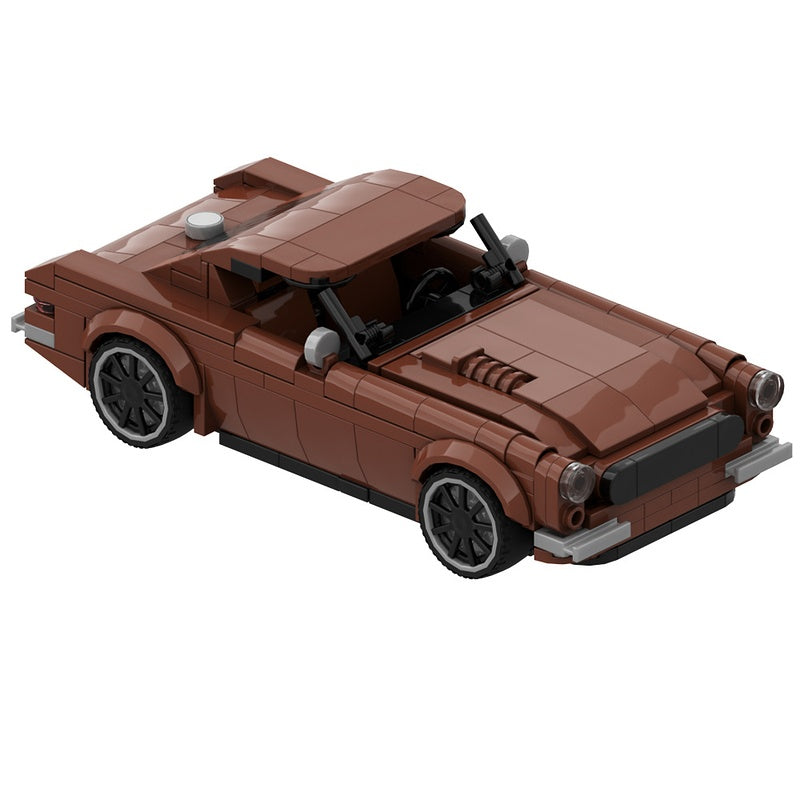 1971 Scandinavian Classic Restomod Sports Coupe Building Kit | LEGO-Compatible MOC - 4