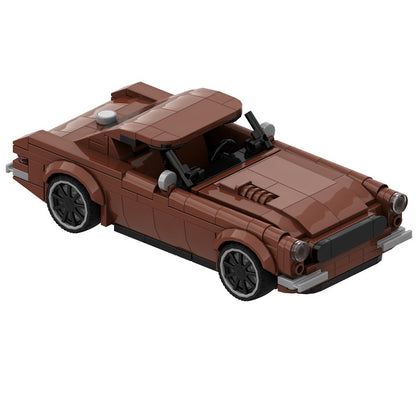 1971 Scandinavian Classic Restomod Sports Coupe Building Kit | LEGO-Compatible MOC - 4